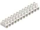 Klemmenleiste Kleinhuis 12P 1…4mm² 32A 450V Polypropylen weiss