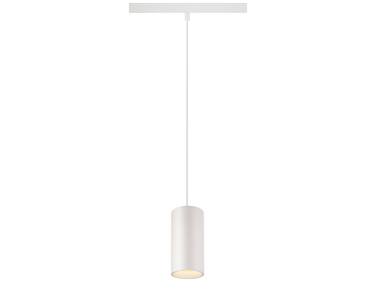 LED-Pendelleuchte SLV NUMINOS S 48V TRACK DALI 16W 1120lm 930 Ø60 ws/ws 40°