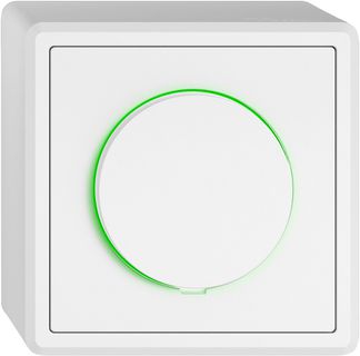 AP-Dimmer EDIZIO.liv SNAPFIX® Univ.bel.gn 4…400W/4…400VA/4…200W/VA ws