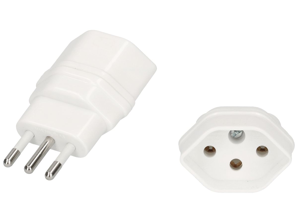 Reiseadapter MAX HAURI PLUG 250V 10A CH T13 für IT S/P 11 ws