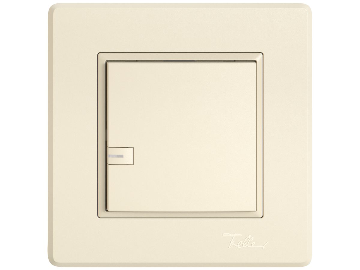 UP-KNX-Taster RGB EDIZIO.liv SNAPFIX® Temperaturfüh.RGB-LED 1×T 1-Tbed.cr