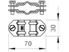 Trennstück Bettermann 8…10mm 233 8