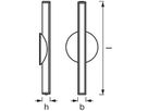 LED-Leuchtstab LDV LEDSTIXX USB, silber