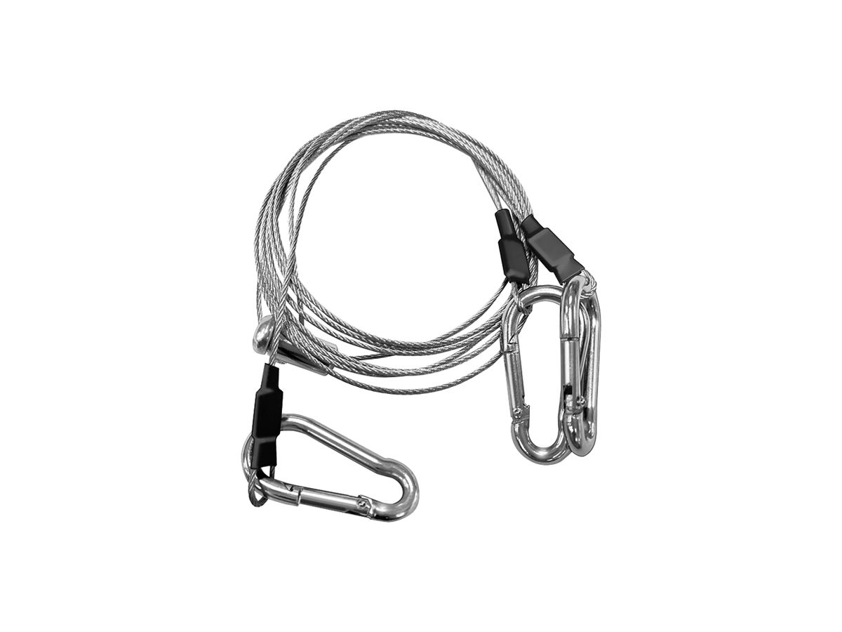 Sicherungsseil ESYLUX JUNA 1000mm Aluminium transparent