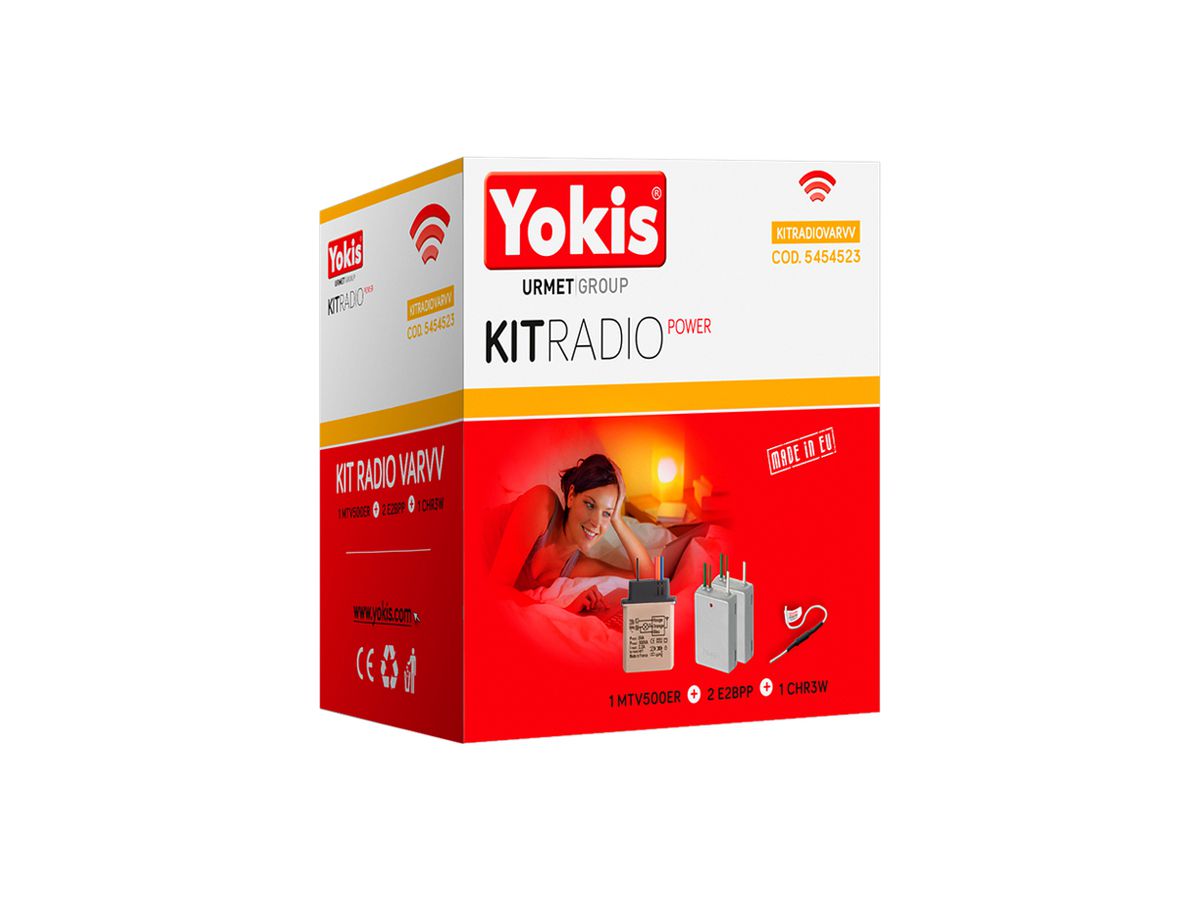 RF-Wechsel-Dimmaktor-Set Yokis KITRADIOVARVVP