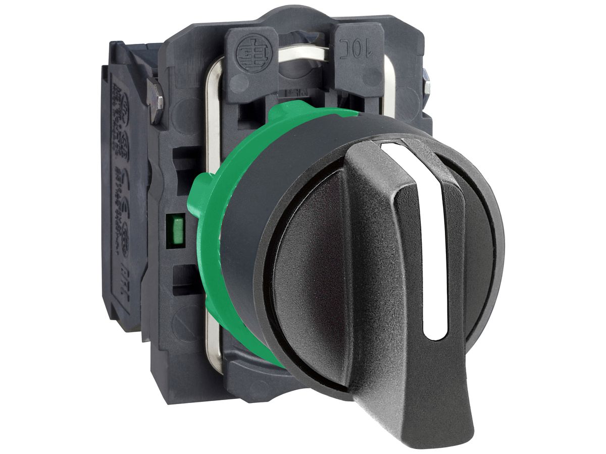 Wahlschalter Harmony XB5 sz Ø22.5mm 2NO IP67/IP69K tastend