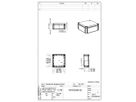 Apparategehäuse RW CUBO O 300×300×130mm OPCP grau