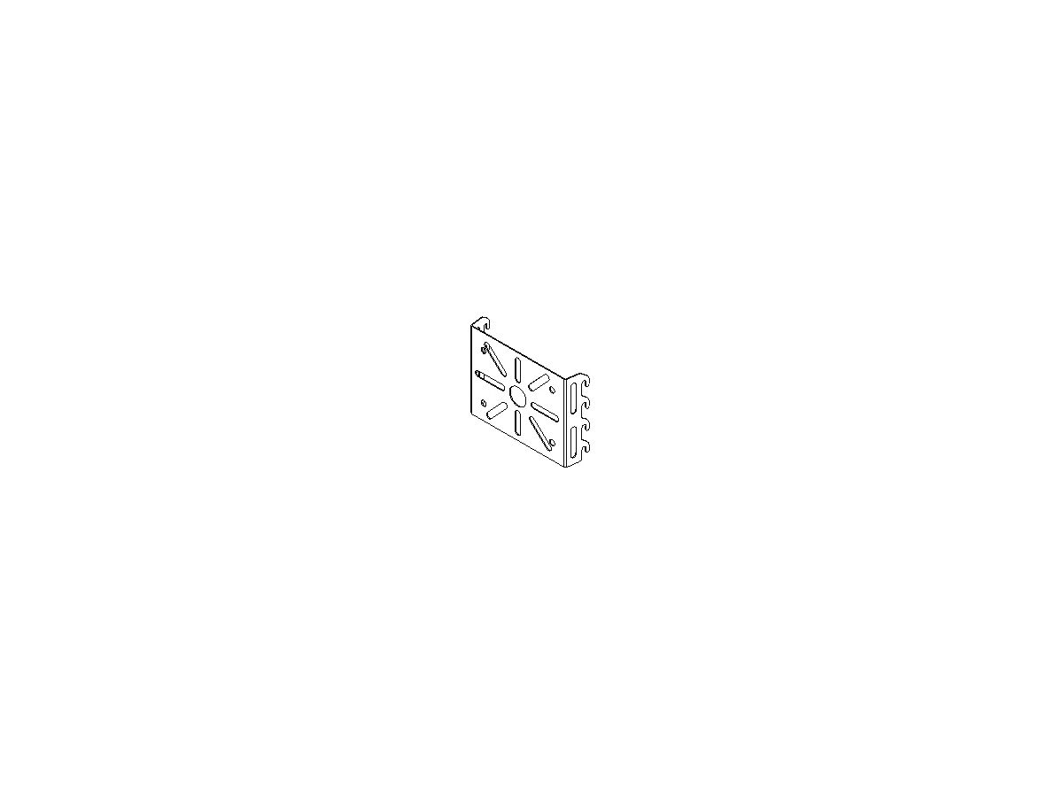 Montageplatte Lanz 125×125×27mm