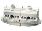 Verbindungsklemme Hensel 2×25mm², 8×4mm²