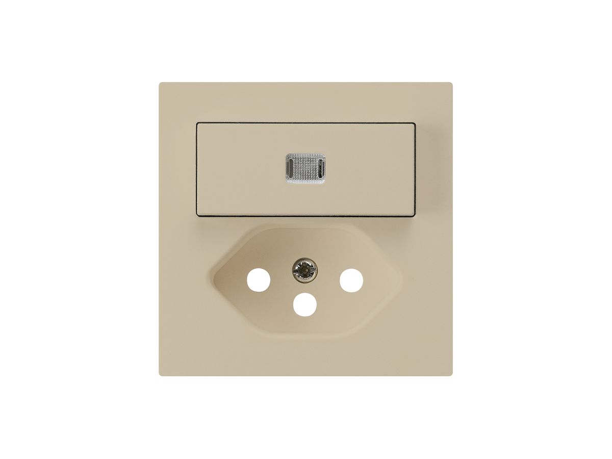 Frontset kallysto 60×60 beige mit Kinderschutz und Linse S3/T13