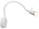 Wandleuchte SLV DIO FLEX PLATE Switch 50W GU10 Ø90mm weiss