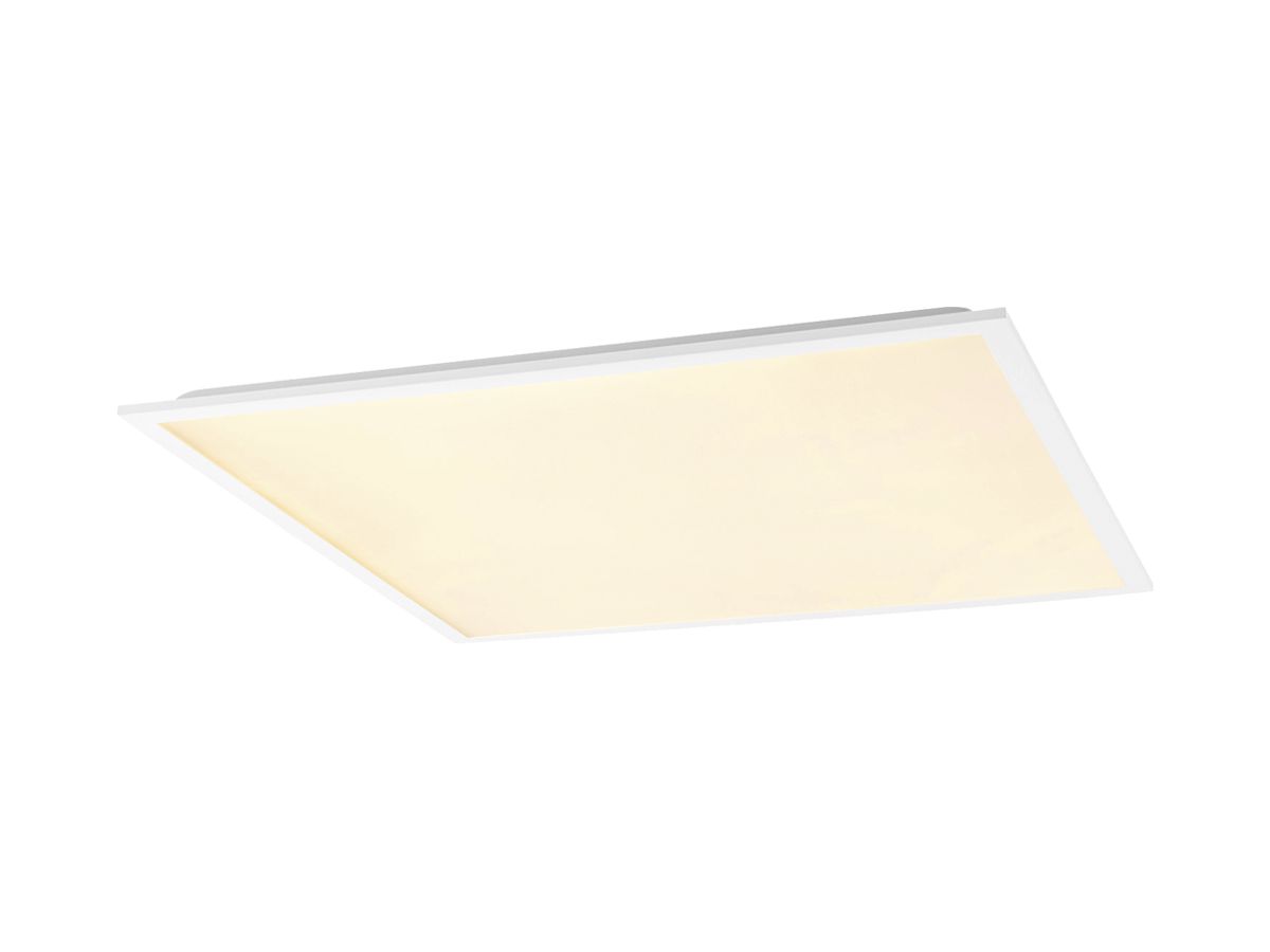 LED-Panelleuchte SLV PANEL C 600 34W 4550lm 830/840 595×595 weiss