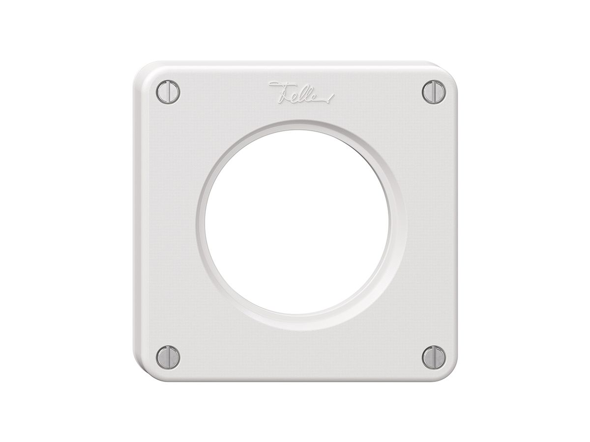 Deckel ohne Klappdeckel NEVO Ø53mm ws (Dicht.ws)