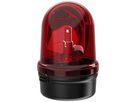 LED-Drehspiegelleuchte WERMA 885 24VAC/DC Bodenmontage rot
