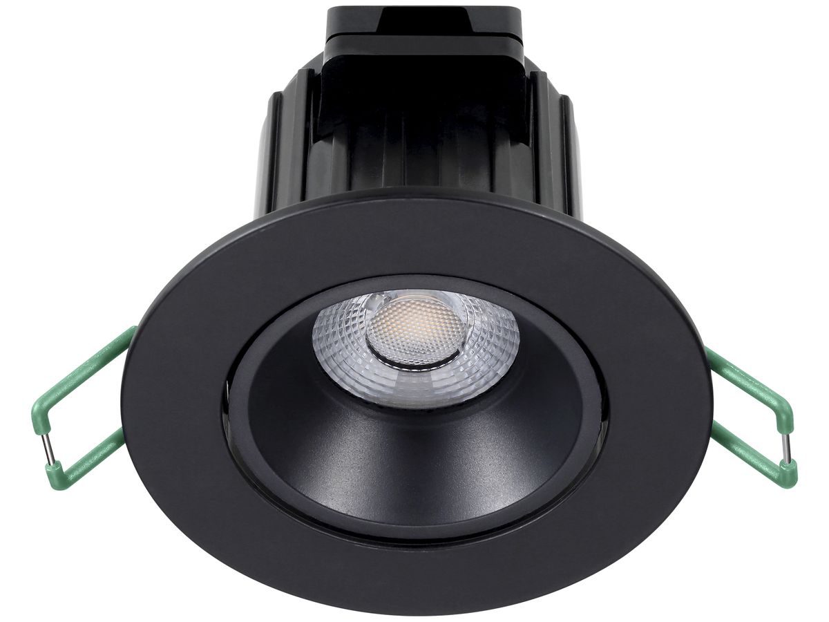 LED-Downlight Sylvania START 9W 760lm 4000K IP44 MB DIM schwarz