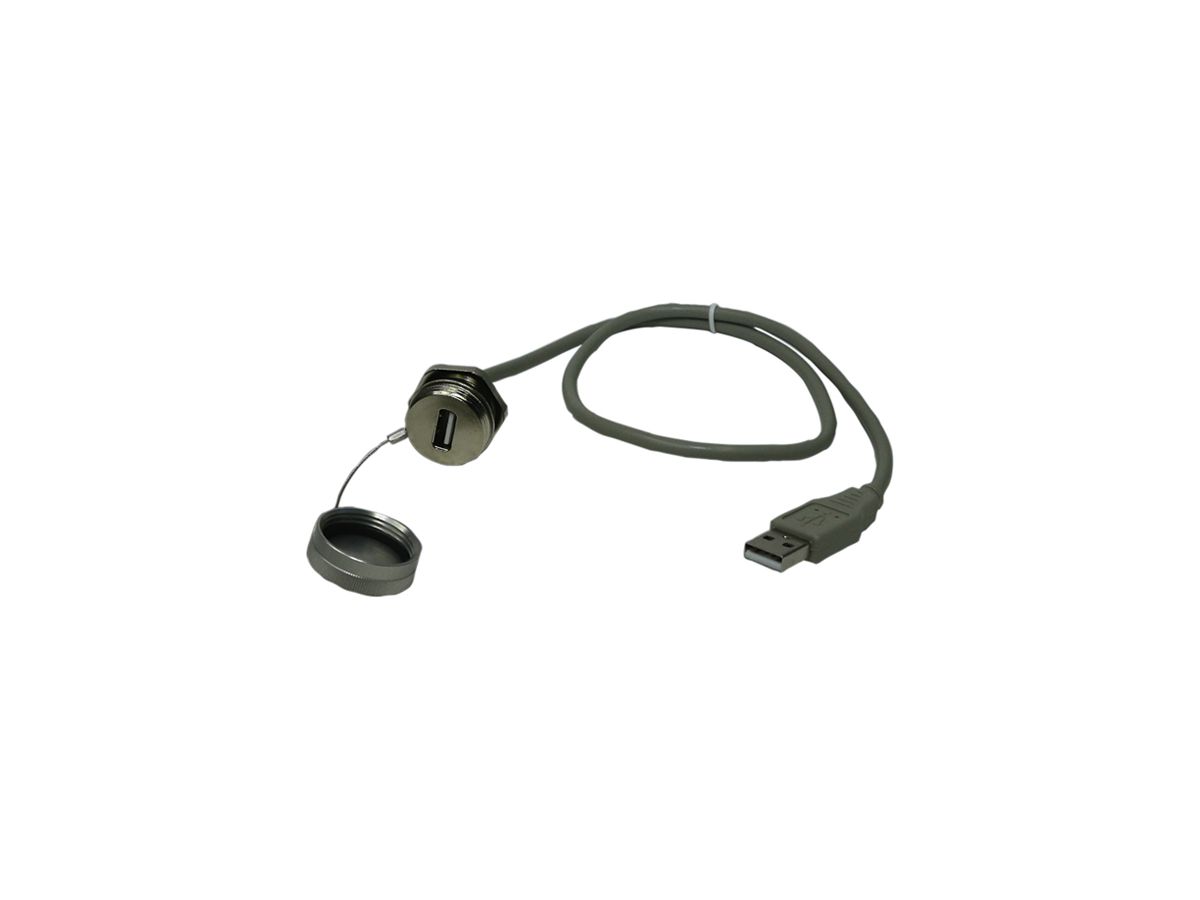 Durchführung Rittal SZ 2482.210 Buchse USB-A/Stecker USB-A 1…6mm IP67 0.5m