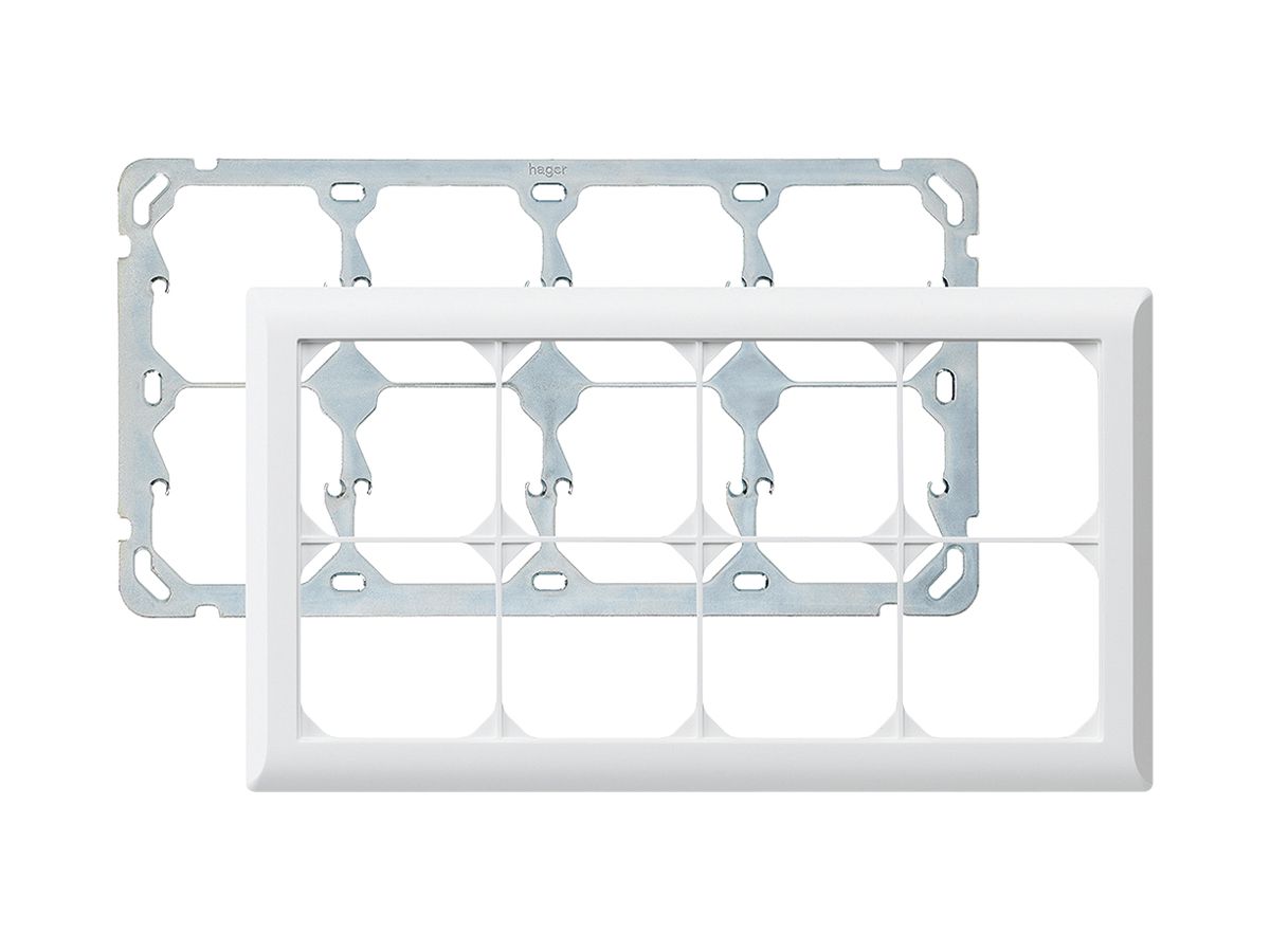UP-Kopfzeile kallysto.line 2×4 weiss horizontal