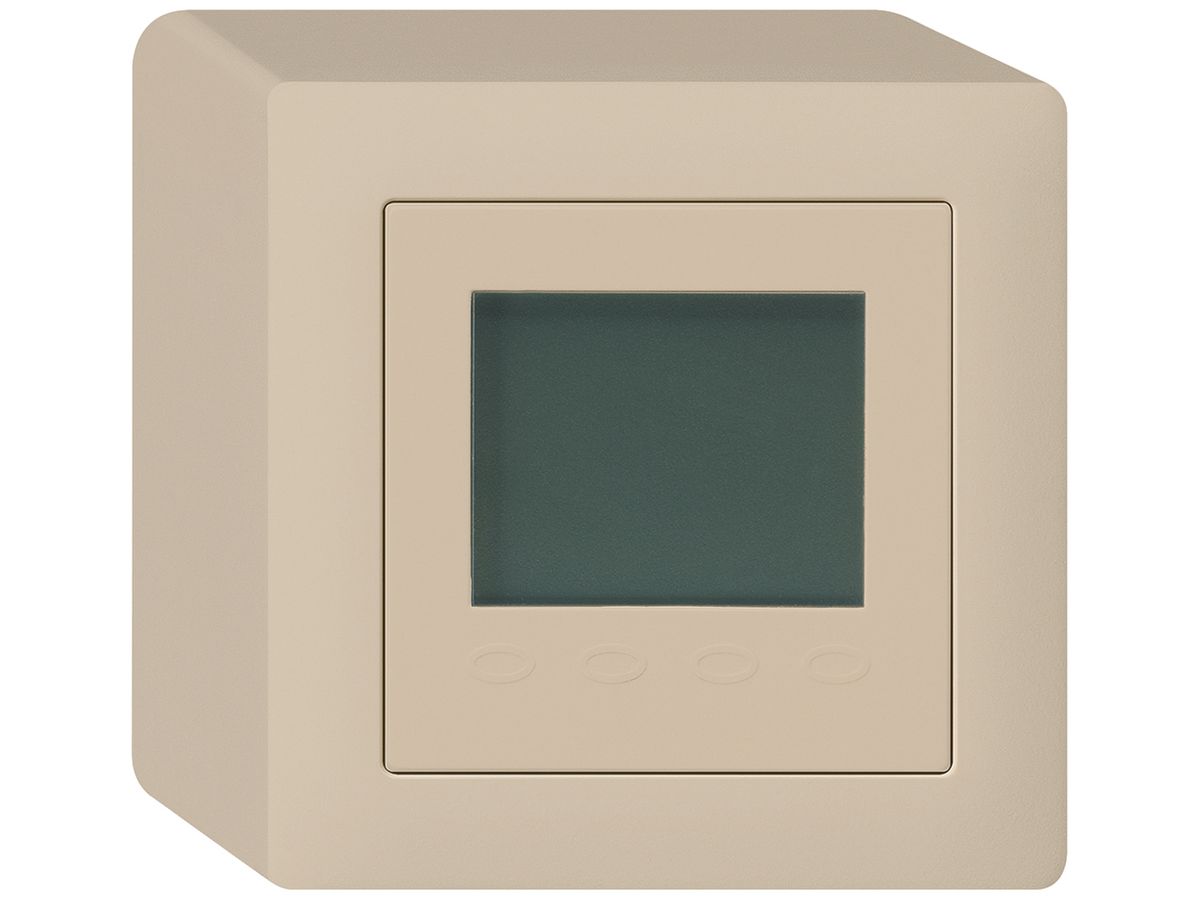 AP-Raumthermostat Hager kallysto Q mit Display beige