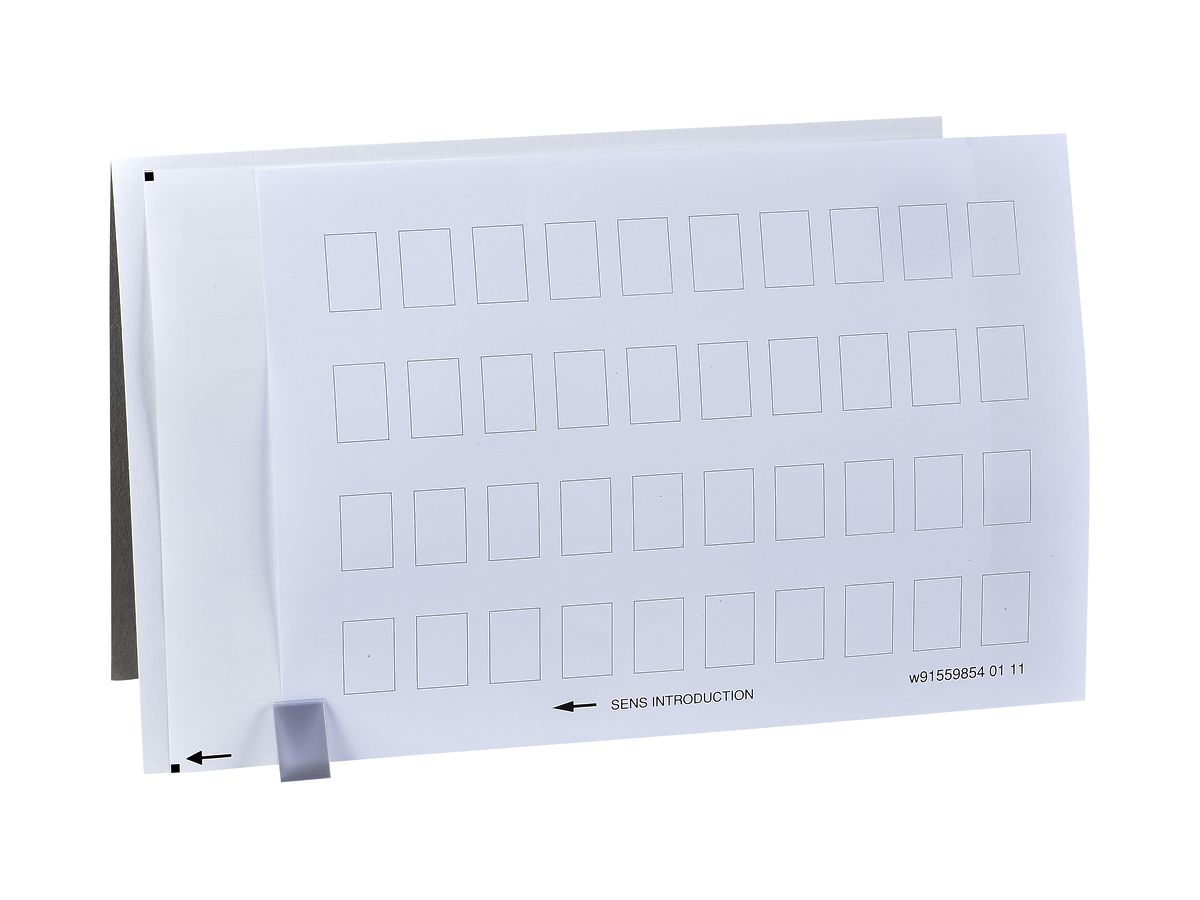 Bezeichnungsschild Schneider Electric 18×27mm 40Stk