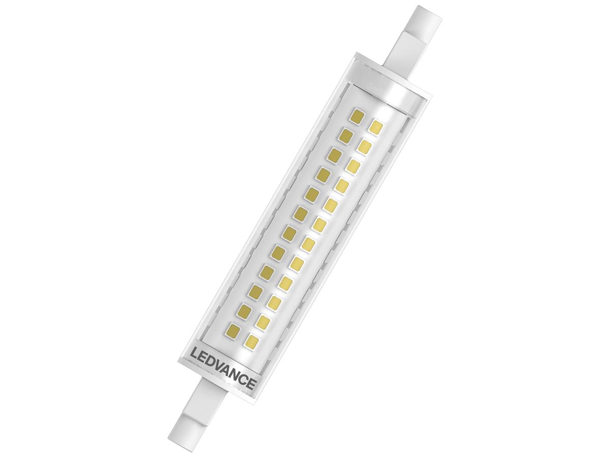 LED-Lampe LEDVANCE SLIM LINE R7s 12W 1521lm 2700K Ø20×118mm klar