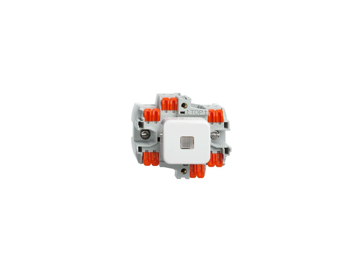 Druckschalter S6 FH LED rot