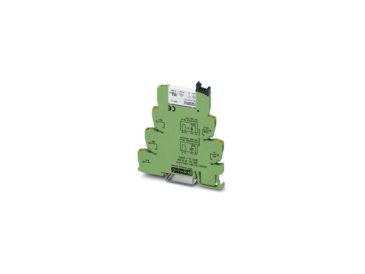 Relaismodul mit Push-in PLC-RPT-120UC/1AU/SEN