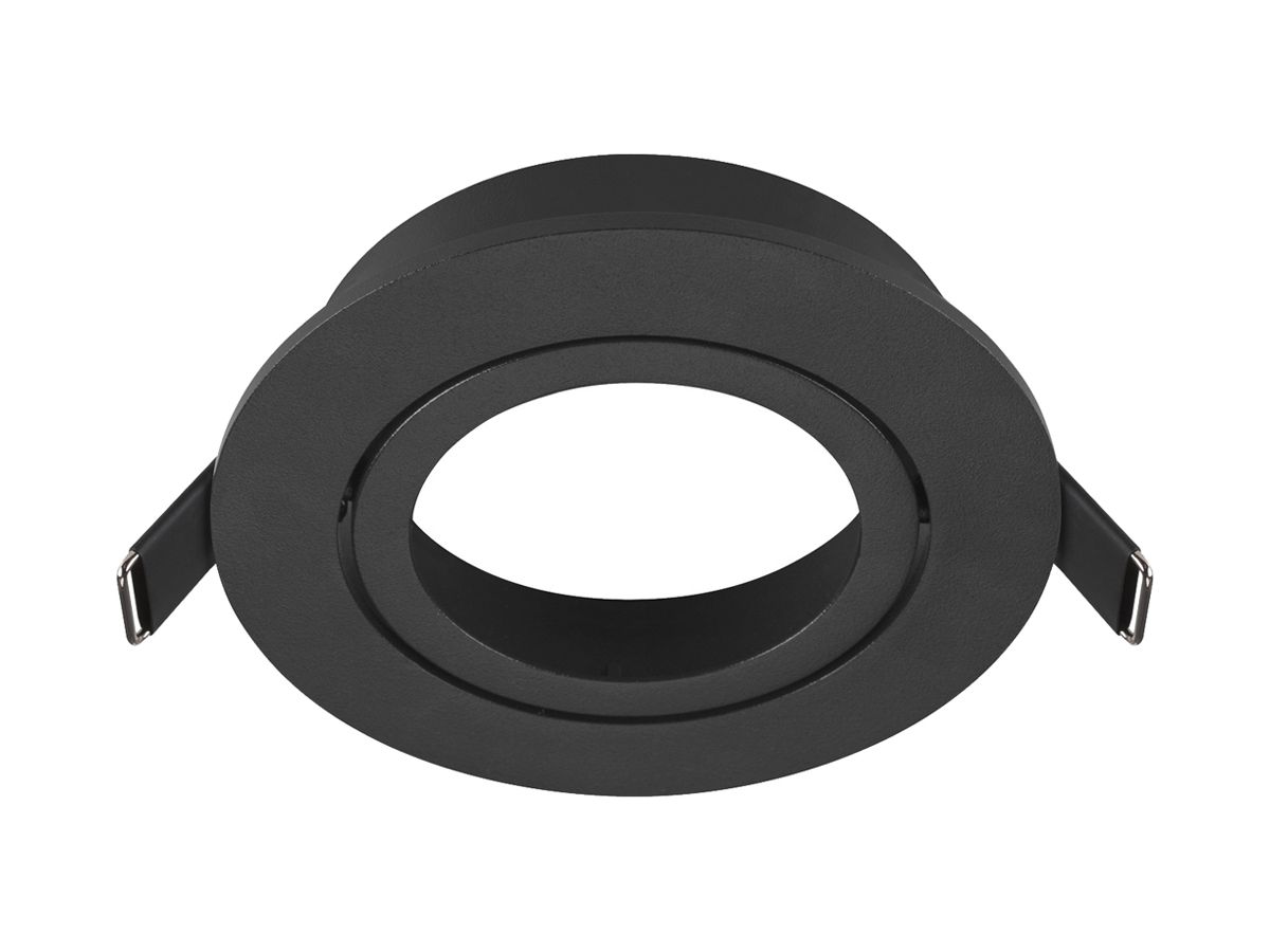 Einbaurahmen SLV NEW TRIA 95 Aluminium Ø110×26mm schwarz