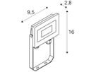 LED-Strahler SLV FLOODI S SP 9.3W 1040lm 3000K IP65 Aluminium anthrazit