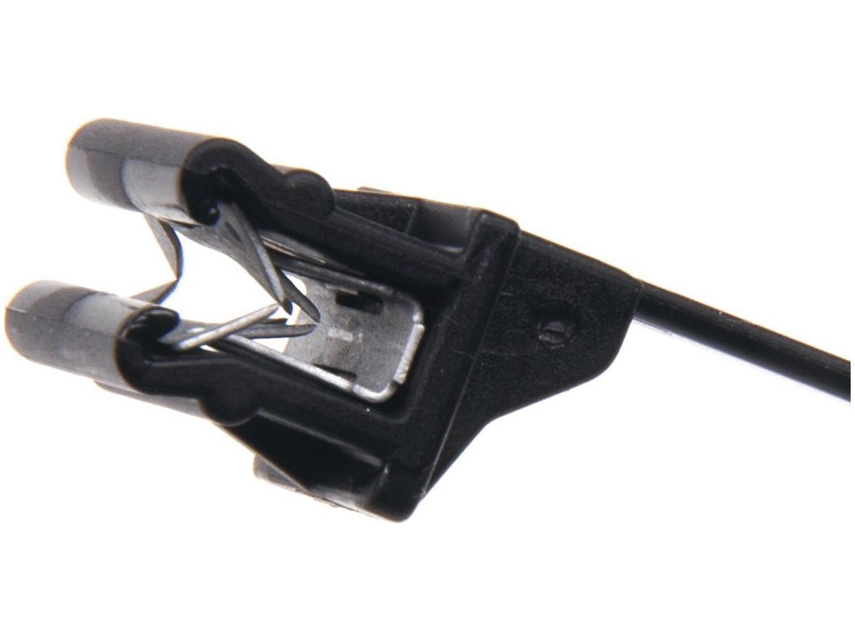 Kantenclip mit Kabelbinder EdgeClip T50SOSEC13E, oben parallel 1…3mm PA66HS