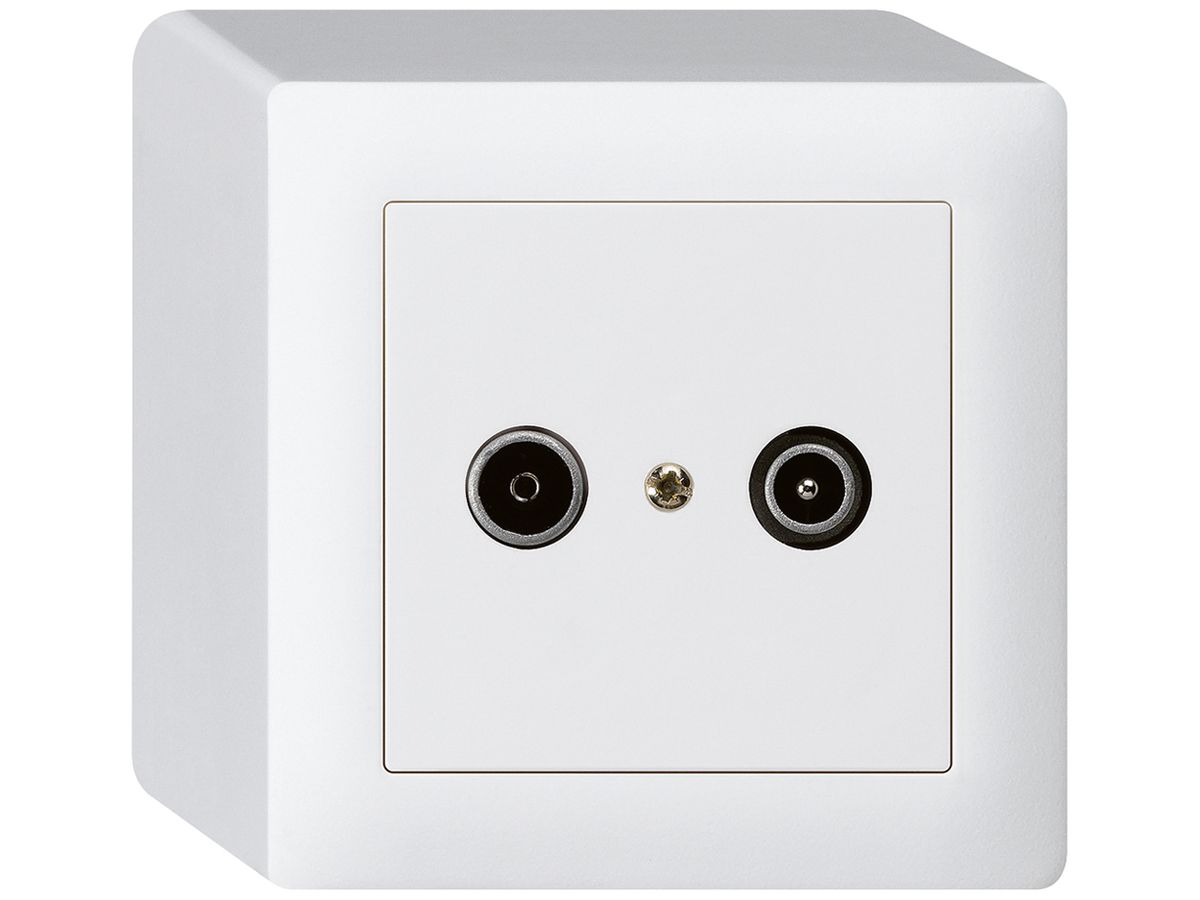 AP-Antennendose kallysto R/TV 19dB 2GHz weiss
