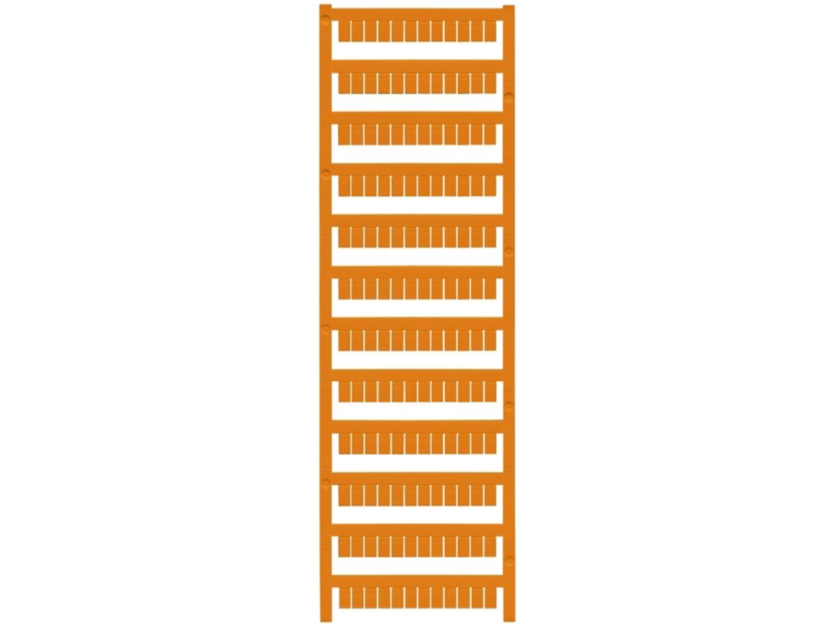Klemmenmarkierer Weidmüller MultiCard WS 8×5mm PA66 orange