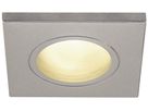 EB-Deckenleuchte SLV DOLIX OUT SQUARE GU10 50W IP65/20 EB-Ø68mm grau