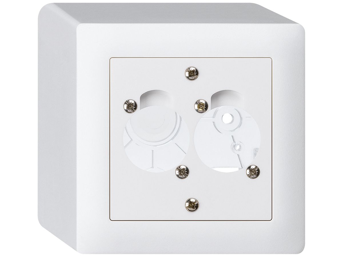 AP-Montageset für 2 XLR weiss kallysto