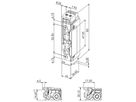 Vorlasttüröffner BSW B5001-TL, 24VDC, stromlos geschlossen, Radiusfalle, Top