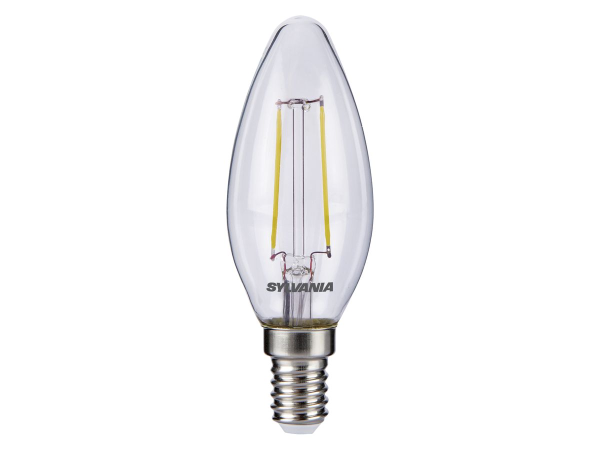 LED-Lampe ToLEDo RT Candle E14 2.2W 240V, Kerzenform, klar