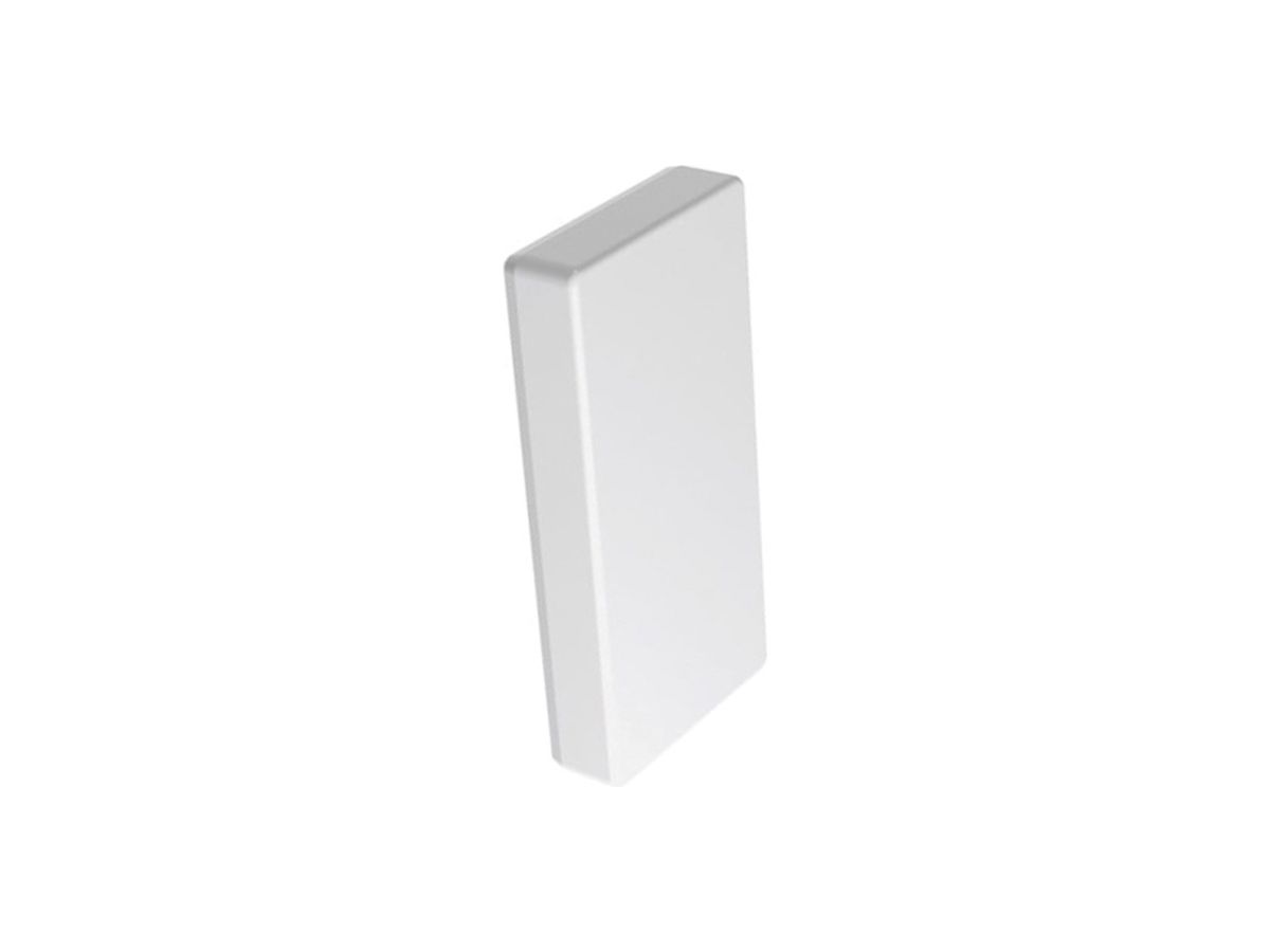 Endstück HF 60×40mm Kunststoff weiss IP3X