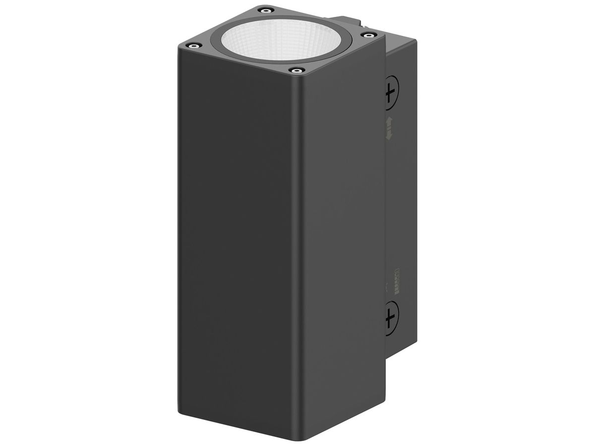 LED-Wandleuchte LEDVANCE VARIO SQ 29W 1370…2600lm 2200…2700K IP65 250×150×100 sz