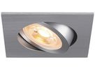 LED-Downlight SLV NEW TRIA 68 GU10 1×10W DIM 82×82mm Silber