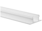 Blindabdeckung Sylvania OneTrack Polycarbonat 1000×26×10mm weiss