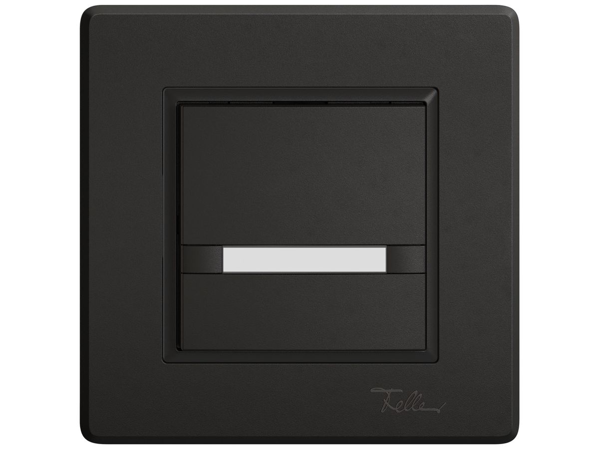UP-Universaltaster EDIZIO.liv UNI SNAPFIX® o.LED 1× 2-Tbed.Pap.sz