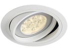 EB-Downlight SLV NEW TRIA, GU10 75W rund IP20 mattweiss
