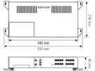 Lichtsteuerung ESYLUX ELC SmartDriver-2 TW, DALI, IR, 6-fach