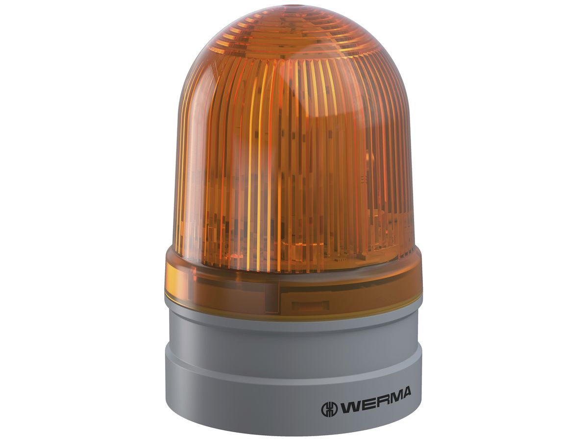 Blitzleuchte WERMA Midi TwinFLASH, 115...230VAC, gelb
