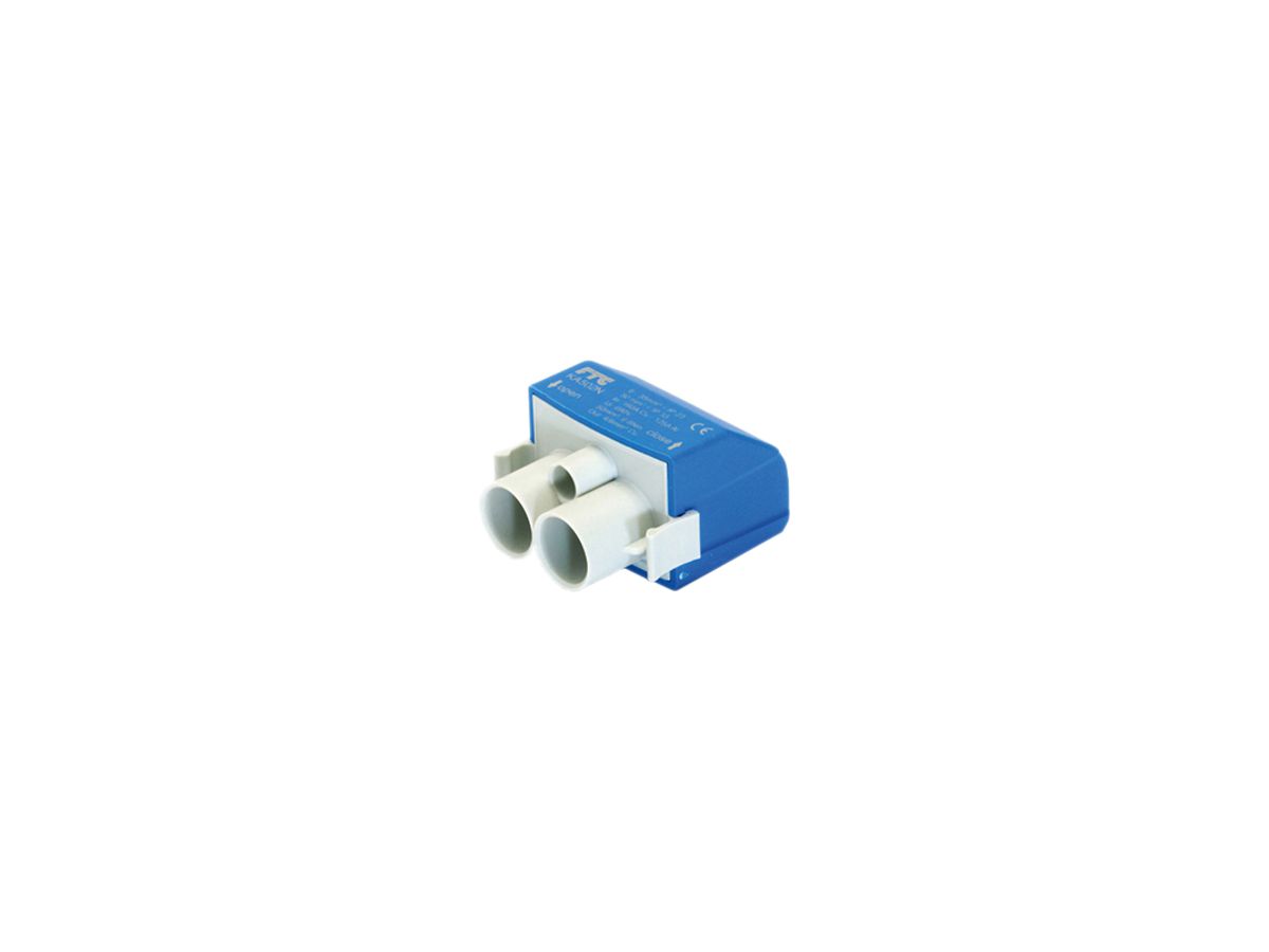 Einspeiseklemme LPDB 2×6…50 mm²/1×2.5…10 mm² blau
