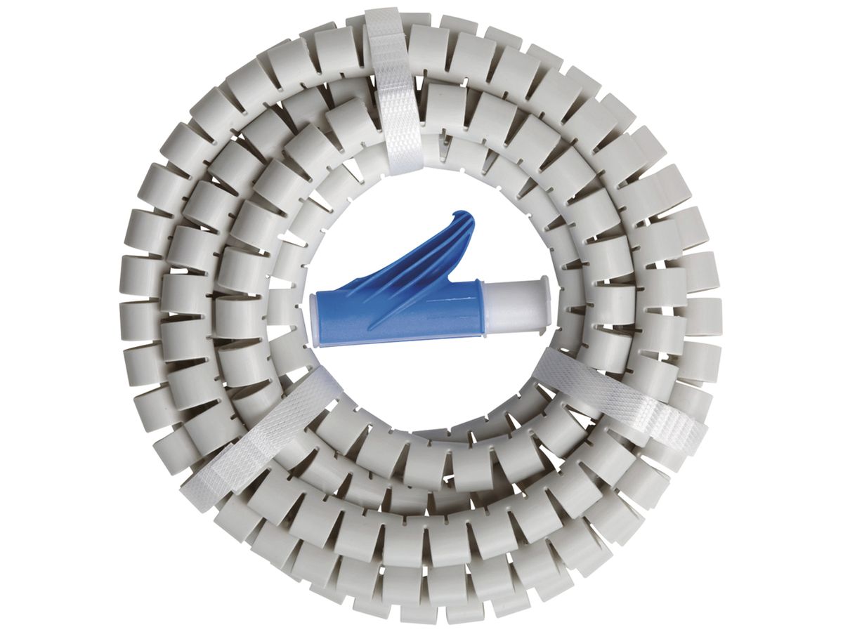 Spiralband Brennenstuhl Ø20mm×3m grau