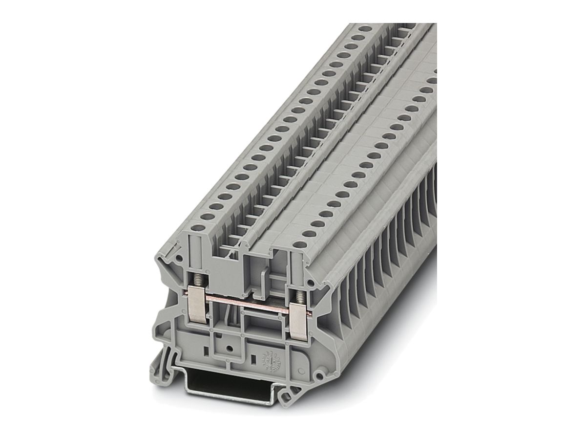 Reihenklemme 0.14…6mm² Schraubanschluss grau