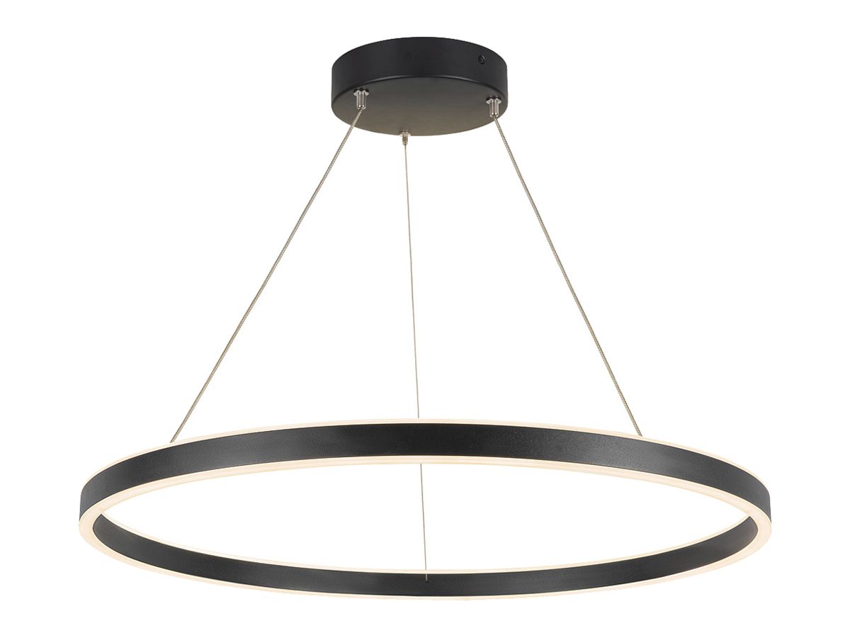 LED-Pendelleuchte SLV ONE 80 UP/DOWN DALI 34W 1230lm 3000/4000K schwarz