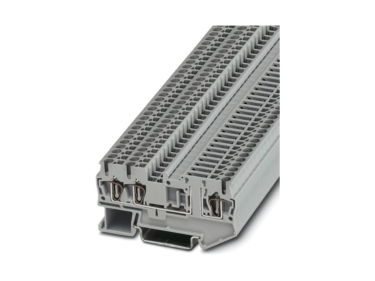 Reihenklemme 0.08…4mm² Zugfederanschluss grau