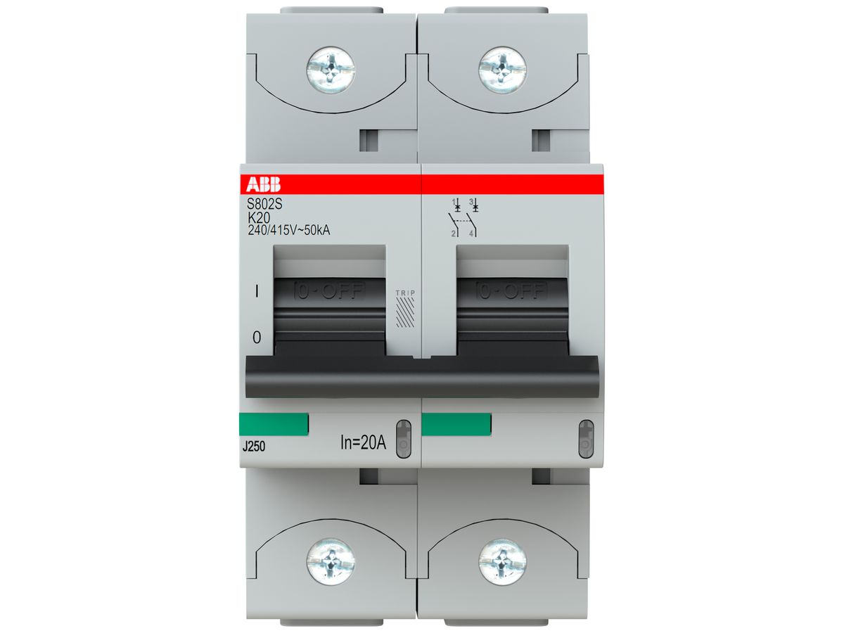Leitungsschutzschalter ABB S802S-K 20A 50kA