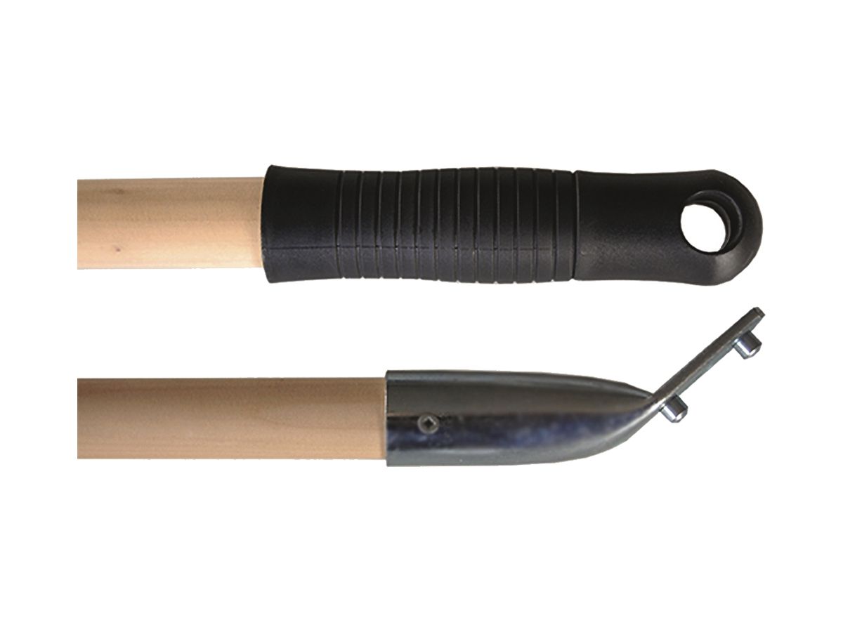 Besenstiel Profi 45° Plica, mit CH-Stielhalter, 150cm, Ø=24mm